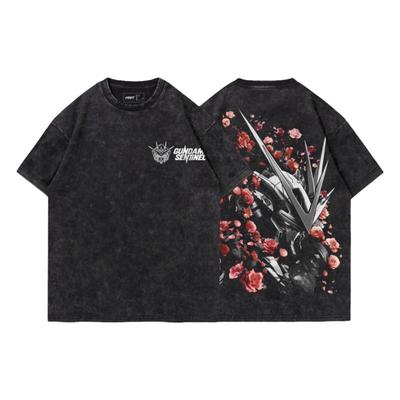 TEE7-动漫高达红色机T恤