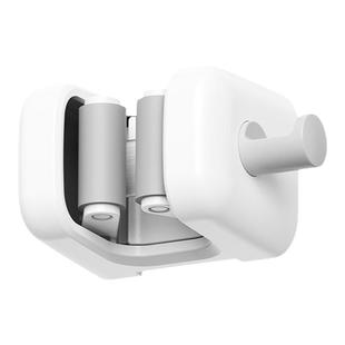 LEYIX 免打孔壁挂拖把夹强力无痕挂钩拖把固定抹布浴室收纳