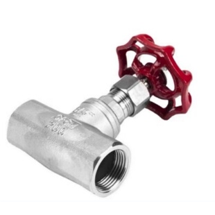 上海沪工304不锈钢内丝扣截止阀J11W-16P自来水阀门开关4分/6分