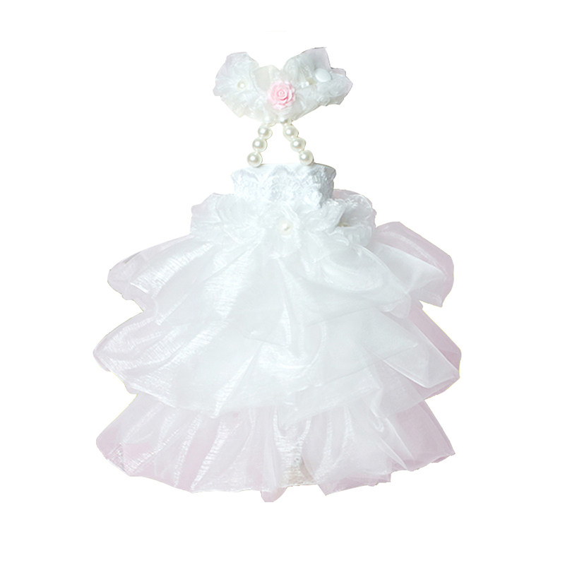 狗狗狗衣服结婚婚纱照裙子公主裙