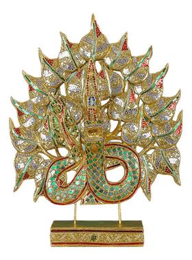 泰国进口高档精致神龙菩提摆件
