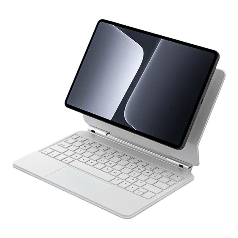 doqo适用于小米pad8/7/6spro磁吸悬浮妙控键盘xiaomi平板电脑5可用7spro12.5带触控板一体11蓝