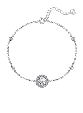 阿吉豆轻奢小众闪钻手链