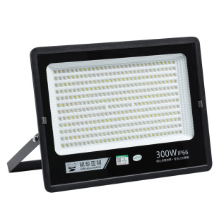 led户外照明灯防水超亮工厂工程投光灯室外200w庭院灯具220v射灯