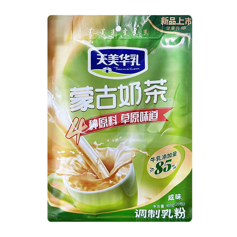 天美华乳无植脂末蒙古奶茶粉400g