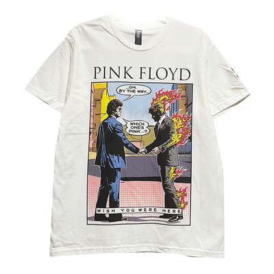 Pink Floyd平克弗洛伊德意象与漫画风格美式复古潮牌短袖T恤