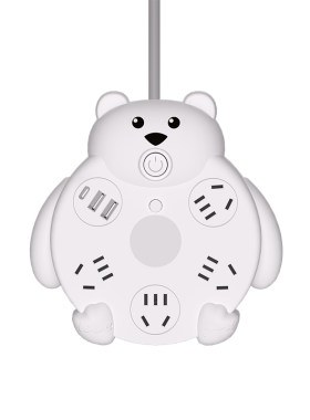 【正品】可收线USB插座面板带线