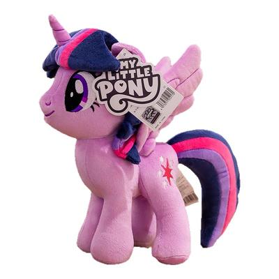 正版小马宝莉毛绒玩具彩虹小马