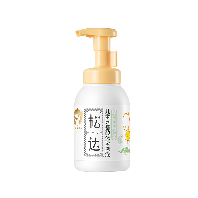 松达儿童氨基酸沐浴露慕斯泡泡