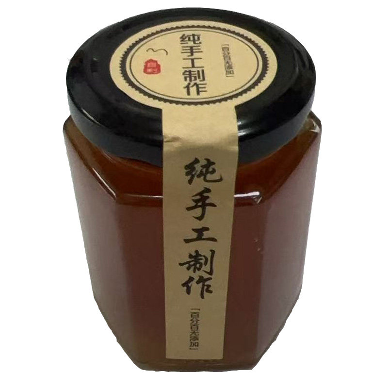 天然纯真野生蜂蜜蜂巢蜜土蜂蜜百花蜜花香浓郁自然香甜250g