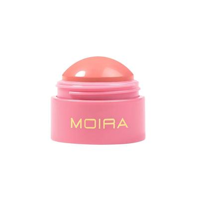 Moira Soft Blush Balm圆墩墩圆球腮红膏轻薄自然贴肤水润光泽