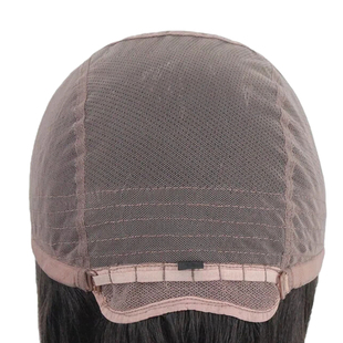 许昌假发全真人发手工钩织女士轻薄毛坯发套全头套递针分缝遮白发