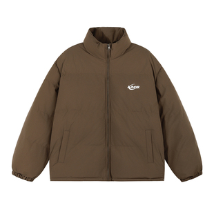 lemanism潮牌纯色面包服棉衣外套男冬季情侣款棉袄立领棉服防寒服