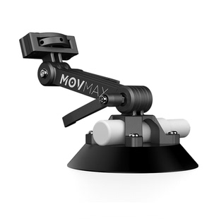 新款威固movmax一分三真空车载吸盘支架车窗玻璃摄像视频跟拍车拍摄单反阿卡快装滑块车内挂载多机位系统配件