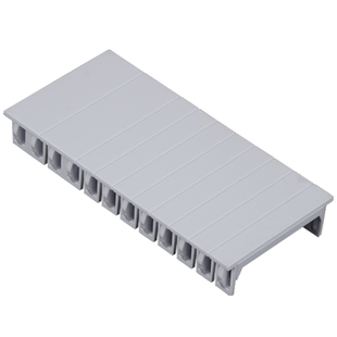 C45挡片PZ30配电箱塑料挡板断路器填空件空位连体挡片补位片1P半P