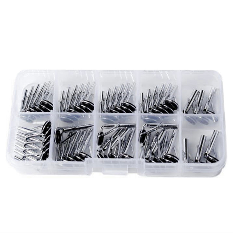 海竿导线环过线环不锈钢顶环路亚竿稍陶瓷前导眼鱼竿配件改装套装