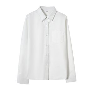 山茶与书原创设计长袖短袖jk衬衫基础款制服套装春秋学院风内搭外套抗皱白色上衣女