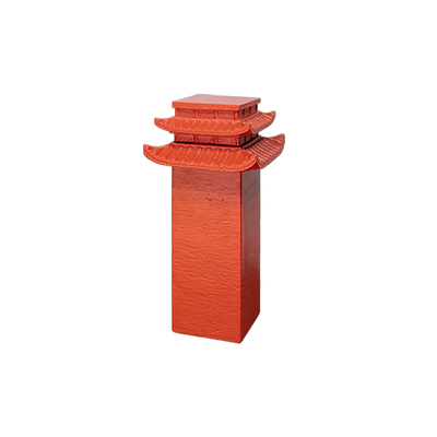 青石狮子会所落地摆件中式