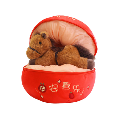 2026生肖马布娃娃马玩偶公仔