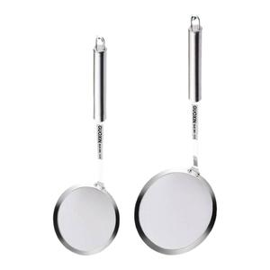 打沫勺勺304不锈钢漏勺细网过滤网一体成型小号隔油家用耐高温