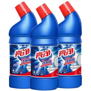 亮净洁厕灵厕所清洁剂家用清香型马桶去黄神器去异味1L*1瓶装正品