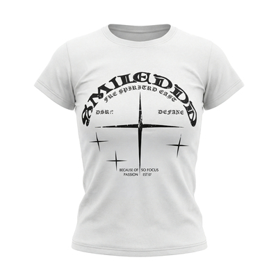 十字架修身短袖街舞辣妹T恤