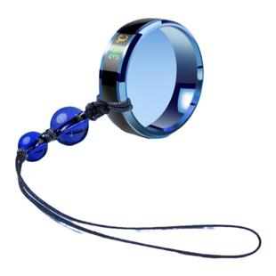 网红手机挂绳感温钛钢指环扣挂件短款情侣个性创意手机链防滑挂饰