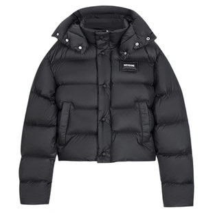 【线上独家】WE11DONE女士羽绒带帽夹克鹅绒服休闲日常保暖时尚