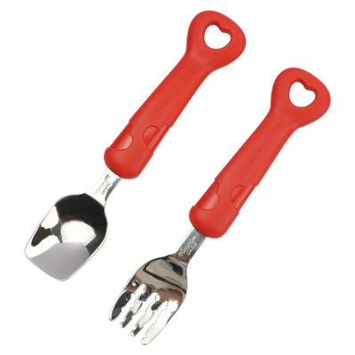 TOMMOMCARE宝宝不锈钢叉勺套装