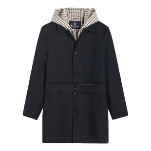 Aquascutum/雅格狮丹2026春夏新品男士三合一经典英伦风外套风衣