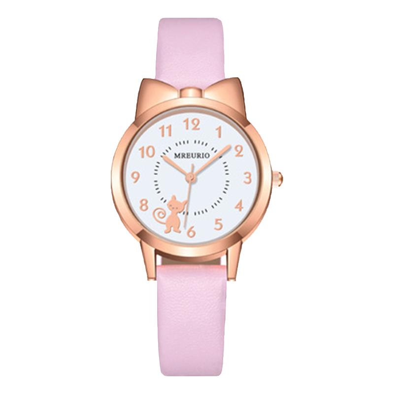 2025新款儿童手表女孩小学生初中女款女童6到12岁只看时间石英表