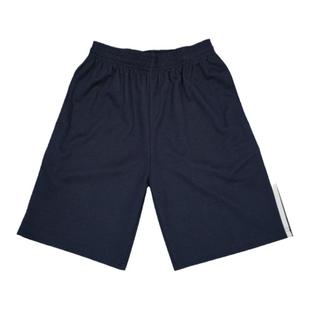 校裤两条杠夏季五七分薄款短裤双杠白边两道杠初高中学生校服裤子