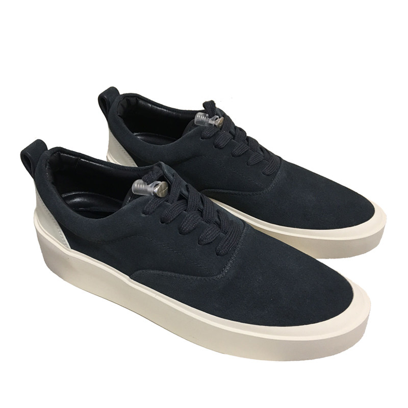 FOG 101第六季Fear of god Sneaker高街19fw翻毛皮麂皮男低帮板鞋