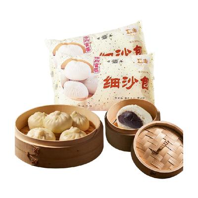 富春红豆豆沙速食包子