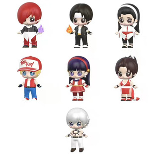 拳皇97x琪拉宝宝角色扮演系列盲盒第五弹5代潮玩手办公仔摆件礼物