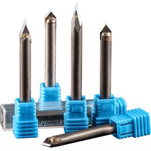 威特数控石材大理石青石材雕刻刀瓷砖钻孔合金刻字电脑雕刻机刀具