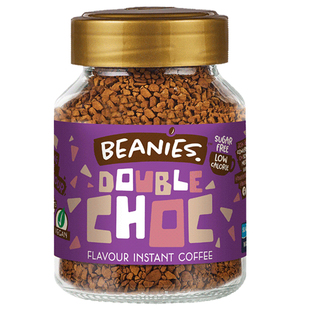 英国Beanies冻干黑咖啡双倍巧克力风味贝尼诗冷萃冰咖啡学生提神