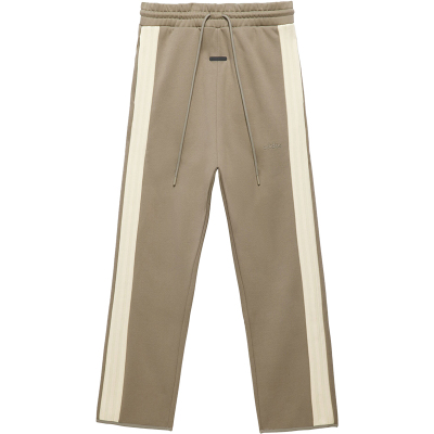 阿迪达斯男女拼接运动休闲长裤