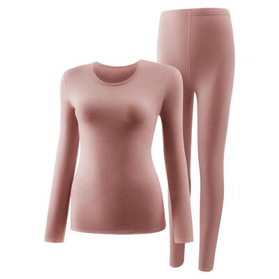 加绒加厚保暖内衣女士套装秋冬季