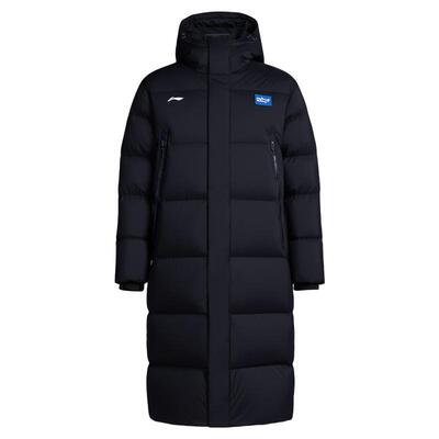 李宁长羽绒服女士加绒保暖休闲服