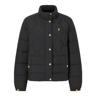 POLOWALK女装2025冬季新款女士羽绒服鸭绒保暖立领外套短款上衣女