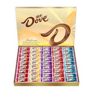 德芙巧克力礼盒装32粒新年礼物送女友生日礼品男友创意浪漫礼盒