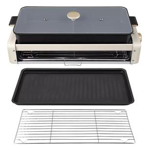 扬子电烧烤炉电烤盘家用大容量电火锅多功能室内无烟烤串机电烤锅