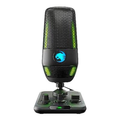 【日本直邮】Roccat冰豹  电竞游戏用麦克风 3种拾音模式ROC-14-9