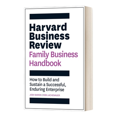 英文原版 Harvard Business Review Family Business Handbook 家族企业手册的哈佛商业评论 英文版 进口英语原版书籍