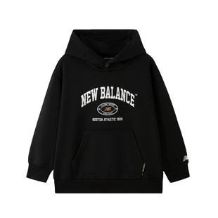 new balance NB童装26春新款男童女童儿童帽衫连帽卫衣7CG1E093