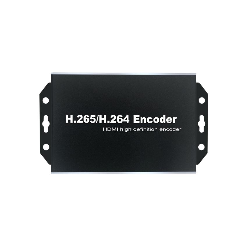 H265视频hdmi编解码器RTMP直播VGA推流GB28181电脑NVR录像监控PoE