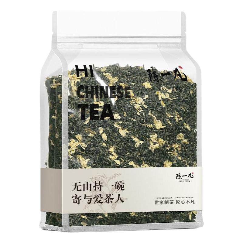 陈一凡茉莉花茶绿茶川派茉莉飘雪