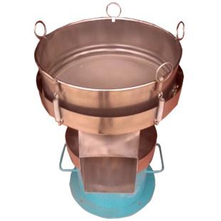 直径43厘米工业振震动筛选机电动筛粉机豆浆筛涂料筛不锈钢食品级