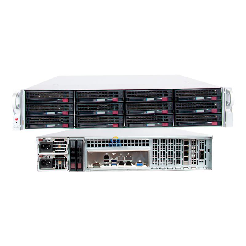 超微服务器机箱双核DDR4X10DRi